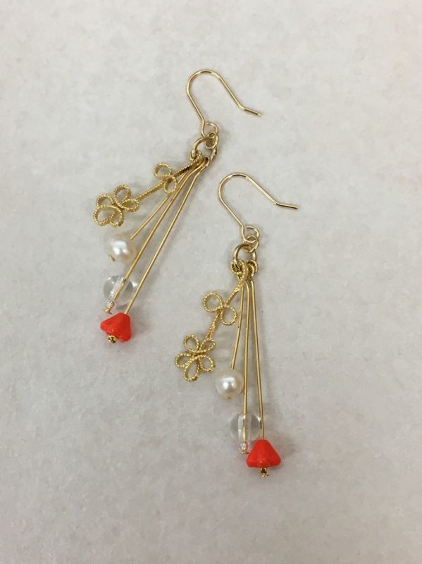 花束ピアス イヤリング Coterie Online Shop
